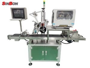 Auto Printing and Labeling Machine for tag card